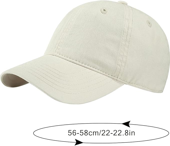 Malaxlx Women's Men's Fashion Baseball Cap Adjustable Strapback Hats Dad Hat Visor Sports Hat