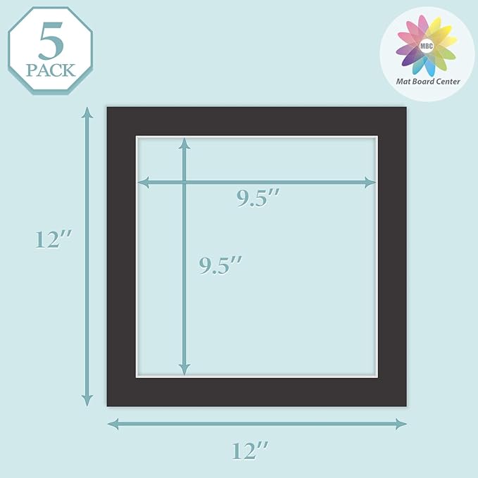 MBC Mat Board Center, 5 Pack 12x12 - Image 3