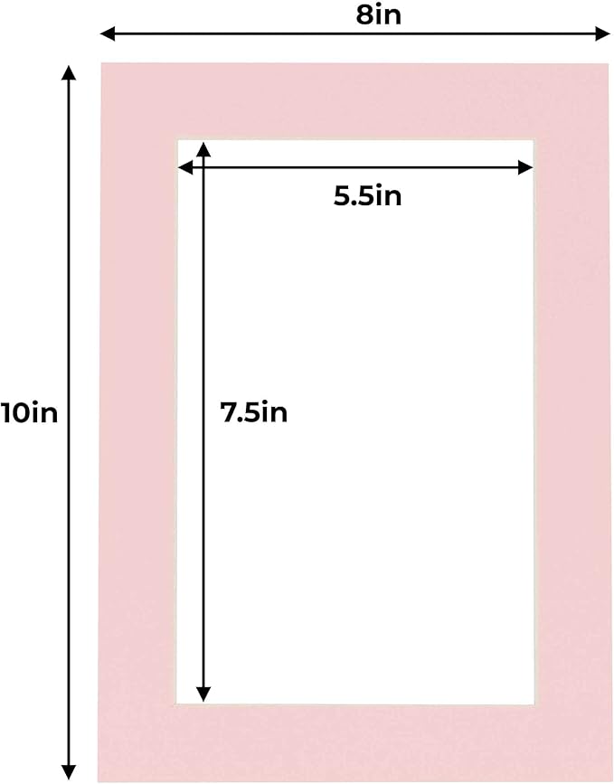 6x8 Mat for 8x10 Frame - Image 3