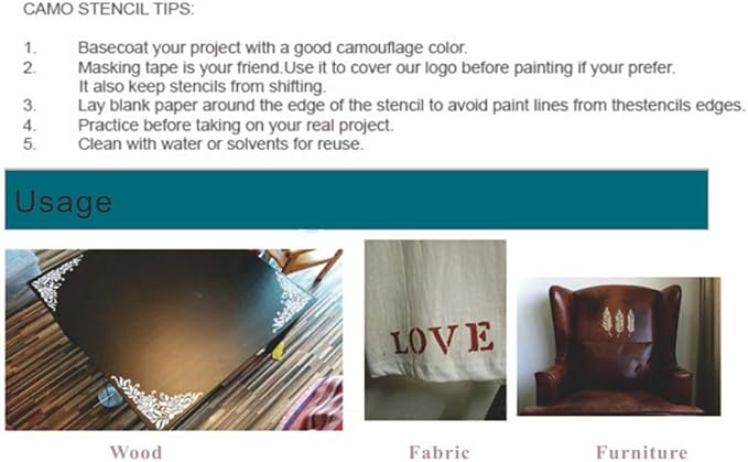 DIY Decorative Stencil Template - Image 3