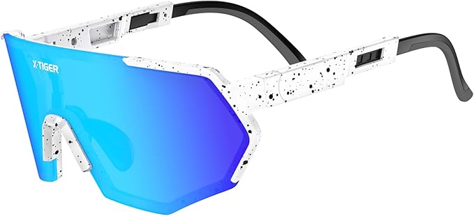 X-TIGER Polarized Youth Baseball Sunglasses UV400 Kids Sunglasses Boys Girls 8-12 Youth for Softball Cycling Sports Glasses