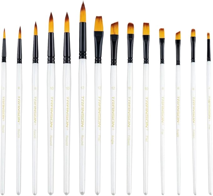 Transon 14pcs Art Painting Brush Set - Image 3