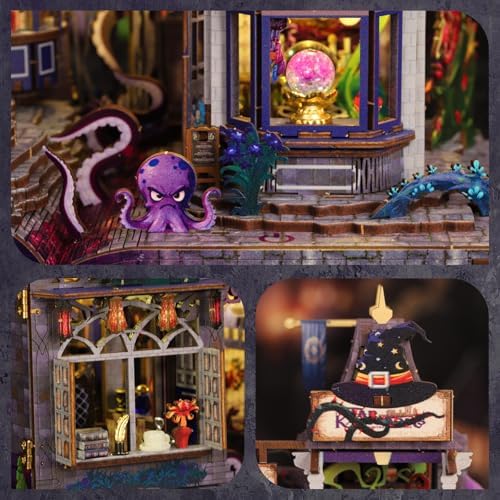DIY Miniature House Kit, Mini House Building kit for Adults, Magic Ocean