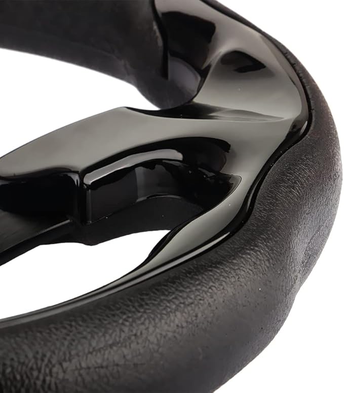 D Shape Style Golf Cart Steering Wheel Universal Design for Club Car Ds and Precedent EZGO RXV & TXT, Yamaha Golf Cart Steering Wheel