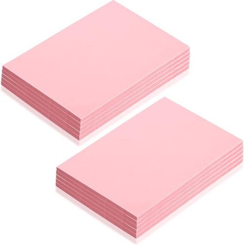 10 Pcs 4" x6“ Pink Rubber Art Soft Linoleum Carving Block, Rubber Crafts by kymqlyw