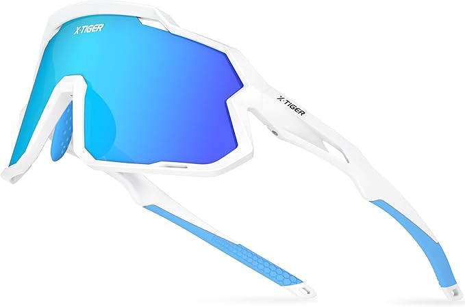 X-TIGER Kids Sunglasses Polarized Youth Baseball Sunglasses for 8-14 boys girls UV400 Sports Softball Cycling Glasses