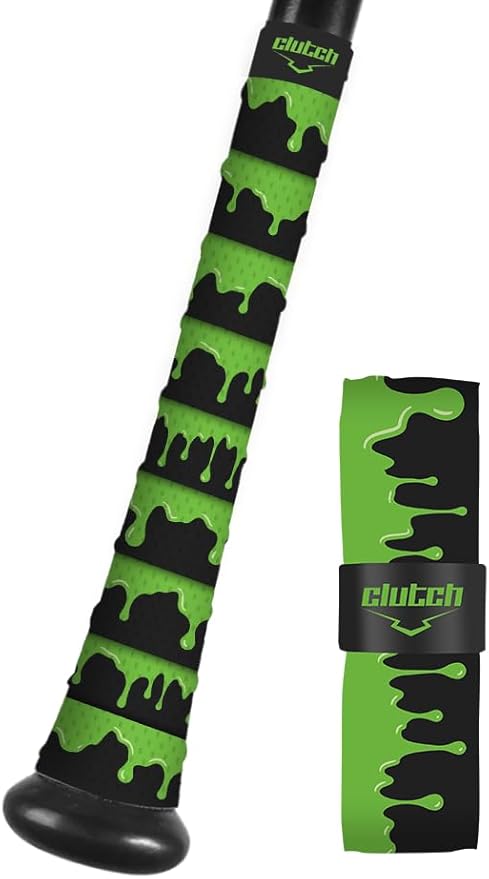 Clutch Sports Apparel All-Weather Bat Grip Tape, 1.1mm Cushioned & Non-Slip for Baseball & Softball, Durable & Multi-Sport Performance for Youth & Adult Players
