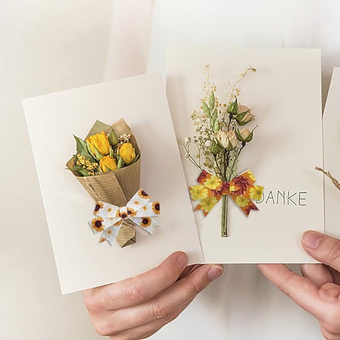 4 PCS Thanksgiving Fall Ribbons - Image 5