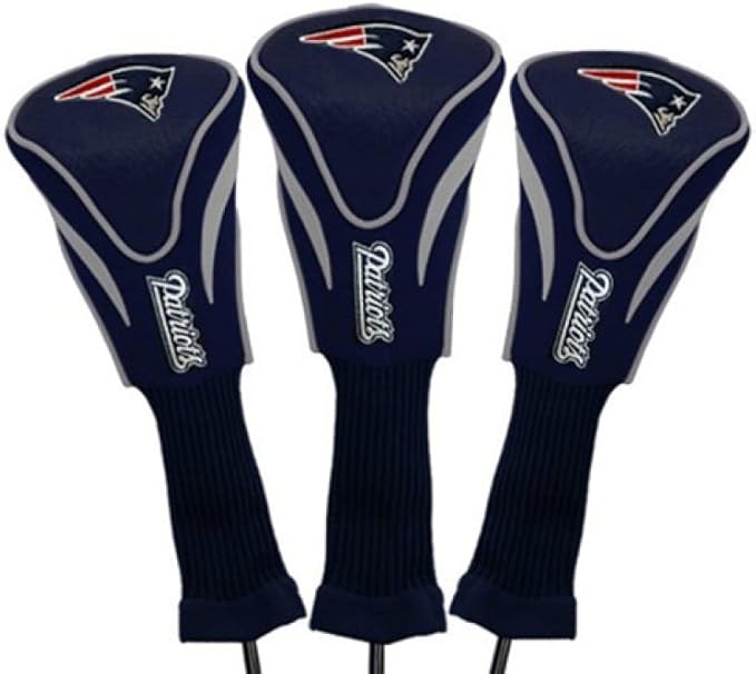 Team Golf NFL San Diego Chargers Contour Golf Club Headcovers (3 Count) Numbered 1, 3, & X, Fits Oversized Drivers, Utility, Rescue & Fairway Clubs, Velour Lined for Extra Club Protection