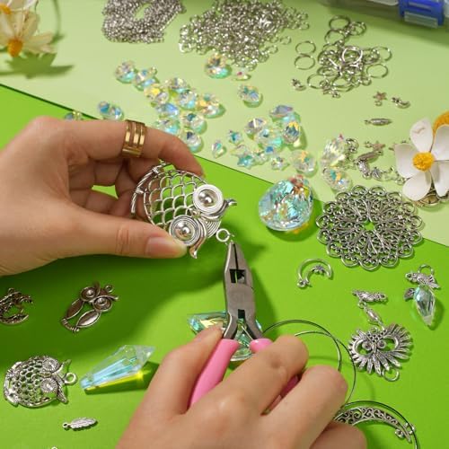 WASTROYAL 420pcs DIY Sun Catchers Making Kit for Adults Prism Hanging Decor