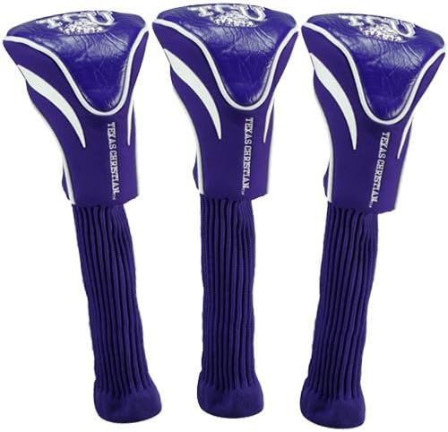 Team Golf NCAA Florida Gators Contour Golf Club Headcovers (3 Count) Numbered 1, 3, & X, Fits Oversized Drivers, Utility, Rescue & Fairway Clubs, Velour Lined for Extra Club Protection