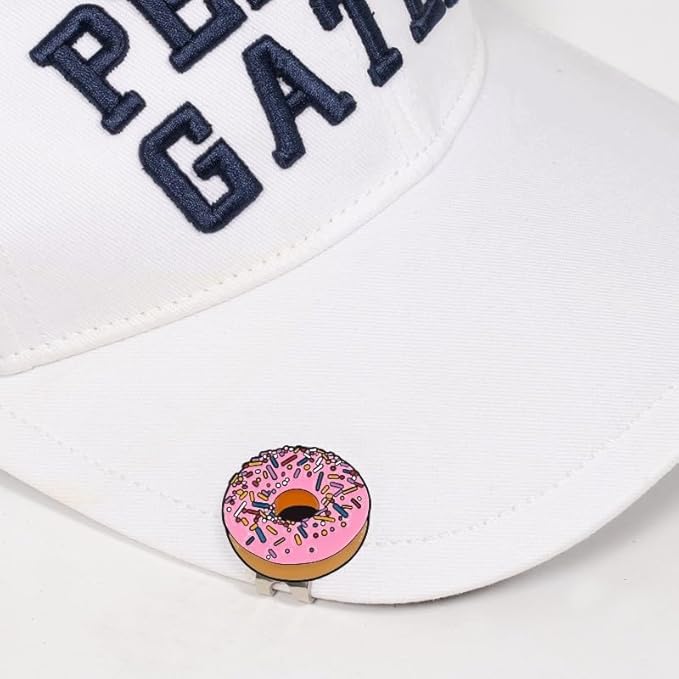 Food & Drink Golf Ball Markers with Hat Clip – Funny Magnetic Golf Accessories & Unique Gifts for Golf Lovers