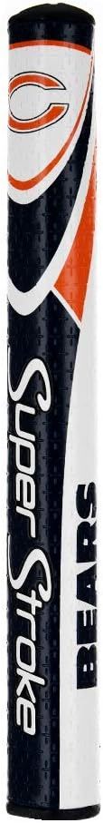 SuperStroke NFL Golf Putter Grip, Mid Slim 2.0, Cross-Traction Control Texture for Max Feel and Comfort