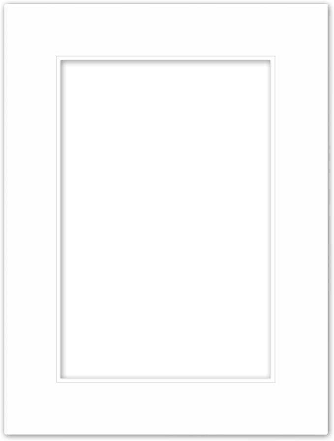 Poster Master Smooth White Matboard – 4-Ply Acid-Free Picture Mat Board by PosterMaster