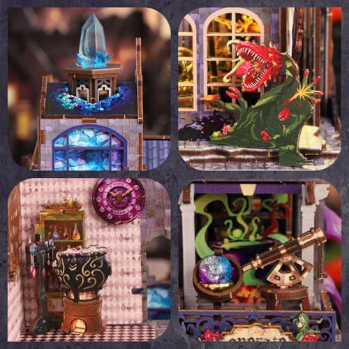 DIY Miniature House Kit, Mini House Building kit for Adults, Magic Ocean