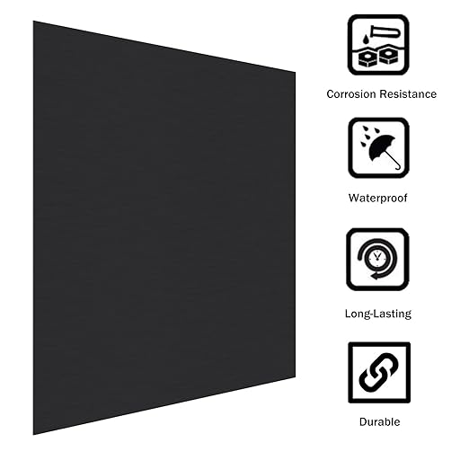Anodized Aluminum Sheet Metal 12 x 12 x 1/32 Inch Black Anodized Aluminum Metal - Image 5
