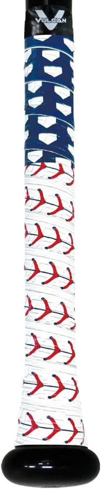 Vulcan | 0.50mm / 1.00mm / 1.75mm Bat Grip | Baseball/Softball | Multiple Colors