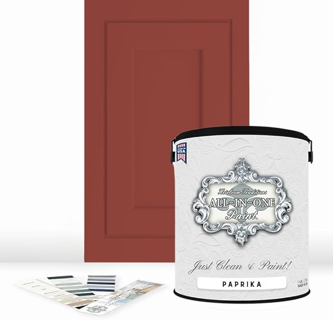 ALL-IN-ONE Paint, Durable cabinet and furniture paint. Built in primer and top by HeirloomTraditionsPaint