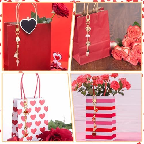 Tondiamo 266 Pcs Galentines Keychain Making Kit DIY Keychain Craft Gift