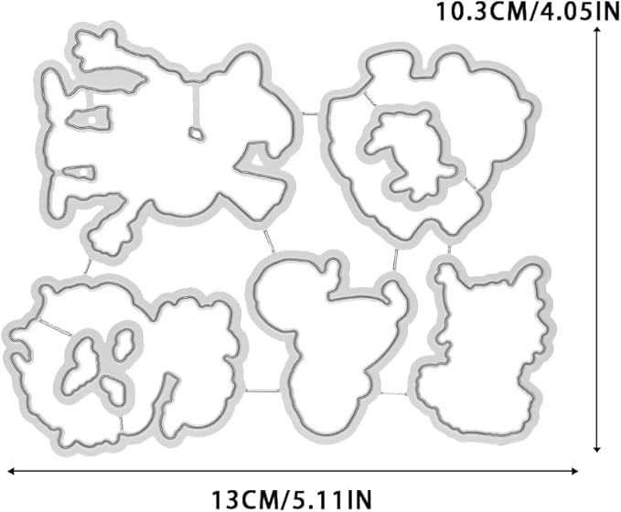 Halloween Clear Silicone stampReusable Stamp - Image 7