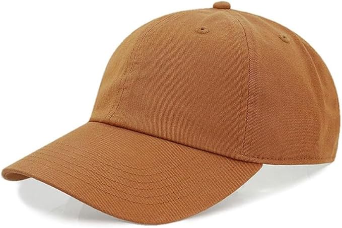 Cotton Baseball Cap Dad Hat – Washed Low Profile Adjustable Hat for Men Women Casual Outdoor Running Golf