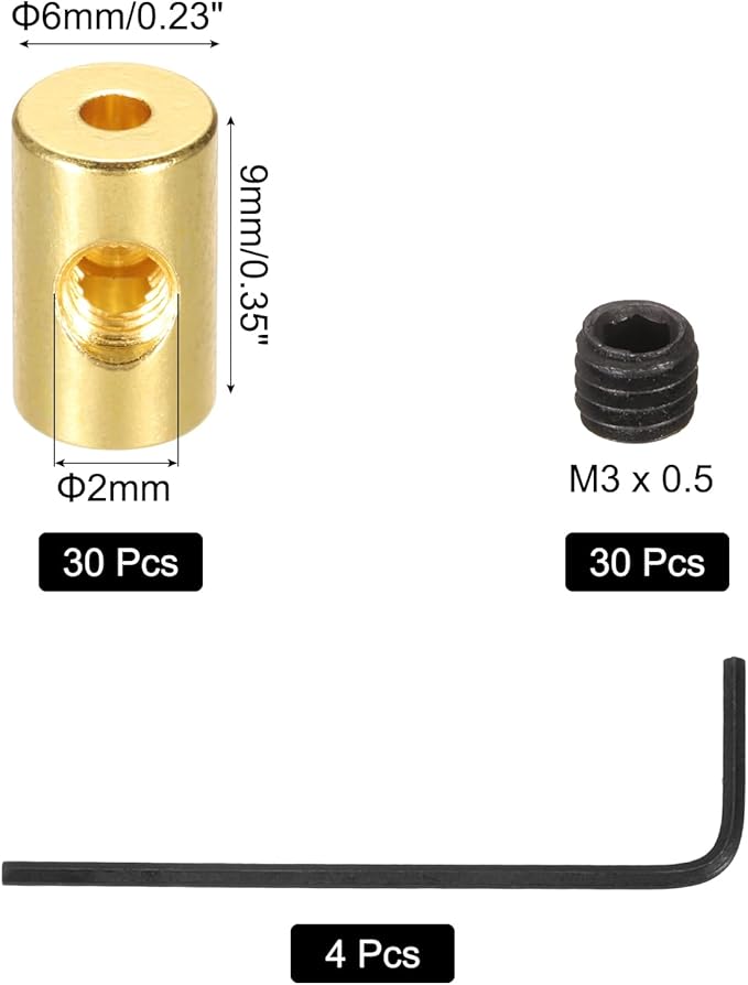 MECCANIXITY 30 Pcs Metal Locking Pin Backs, Locking Pin Keepers Locking Clasp - Image 2