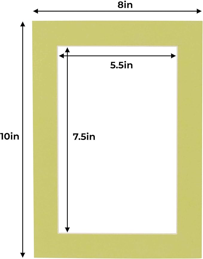 6x8 Mat for 8x10 Frame - Image 3