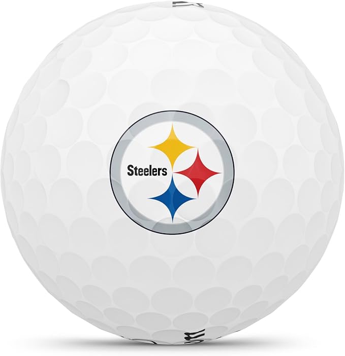 WILSON 2025 Duo Soft NFL Golf Ball - 12 Balls, White, Atlanta Falcons