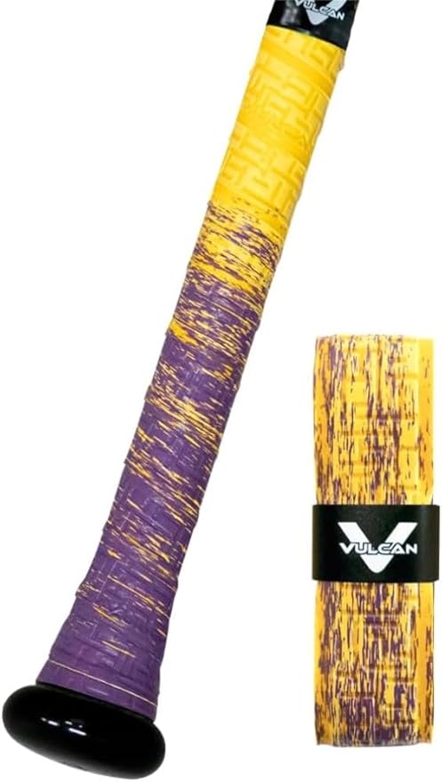 Vulcan | 0.50mm / 1.00mm / 1.75mm Bat Grip | Baseball/Softball | Multiple Colors
