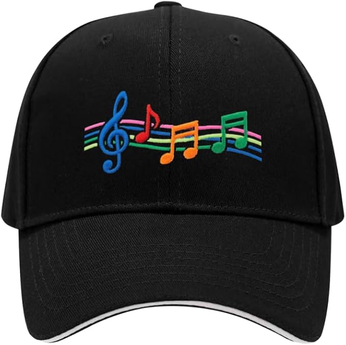 Embroidered Baseball Cap for Men Women, Breathable Cotton Adjustable Hat, Various Patterns for Casual Daily Outfits