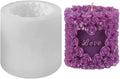 3D Rose Silicone Candle Molds Soap Molds Lovely Wedding Candle Molds Fondant by NINEXY