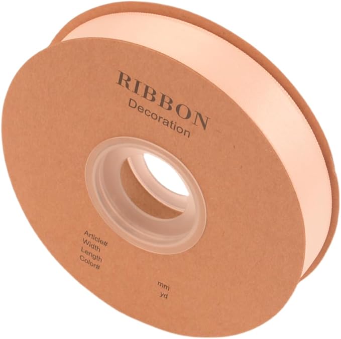Double Side Satin Ribbon, Continuous 20 Yards, Use by Unknown