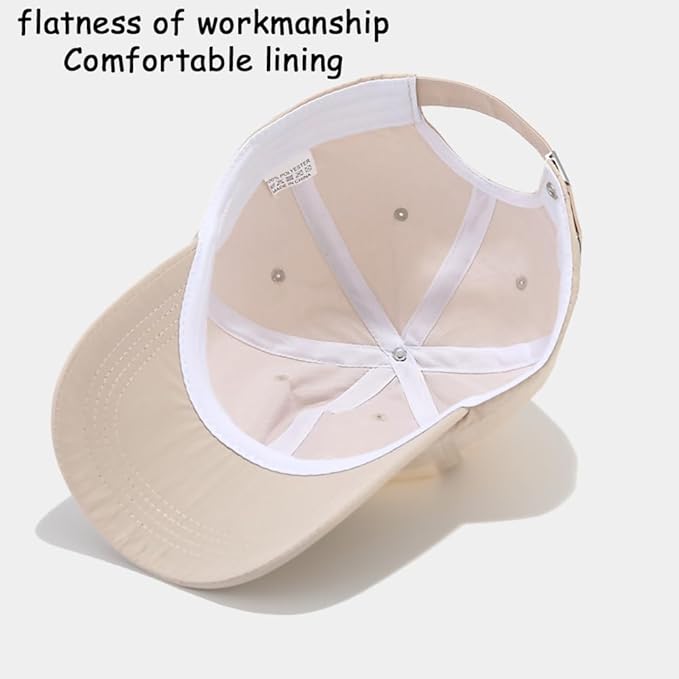 Waterproof Baseball Cap Breathable UPF50+ Caps for Men Women Outdoor Sport Adjustable Rain Quick Dry Hat