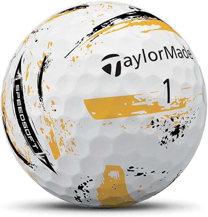 TaylorMade Golf Speed Soft Ink NFL Golf Balls