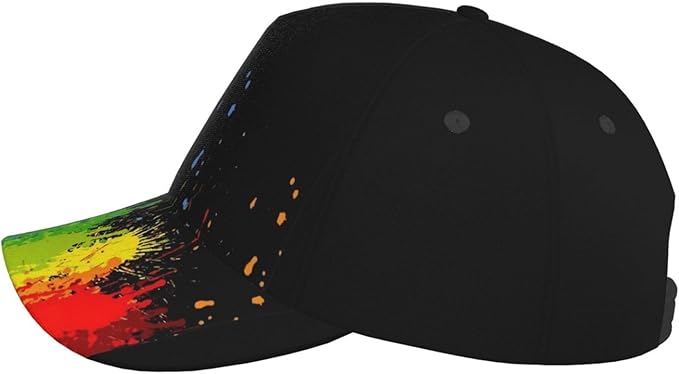 LGBT Gay Pride Rainbow Hat Men Women Baseball Cap Adjustable LGBT Trucker Hat Unisex Style Headwear Hats