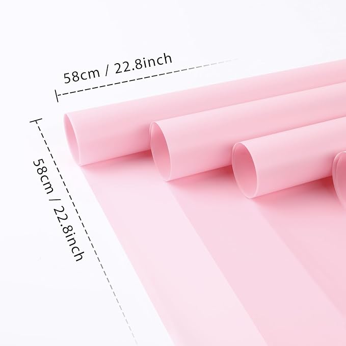FUHITIM 20 Sheets Flower Wrapping Paper -Waterproof Floral Bouquet Wrapping - Image 2