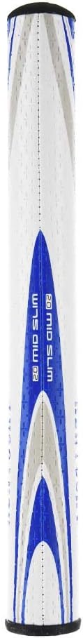 SuperStroke NCAA Golf Putter Grip, Ohio State University (Mid Slim 2.0) | Cross-Traction Surface Texture and Oversized Profile | Even Grip Pressure for a More Consistent Stroke | Non-Slip Grip