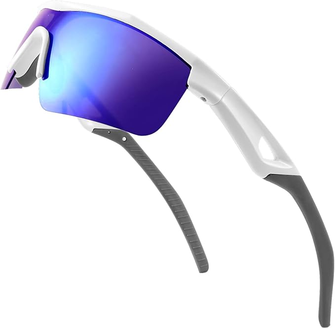 FEISEDY Kids Teens Baseball Polarized Sunglasses Sports TR90 Frame Boys Girls Cycling B2454
