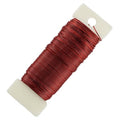 HAHIYO 22Gauge Red Metal Floral Wire by HAHIYO