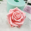 GreatMold 3D Blossom Rose Soap Mold Candle Mould Epoxy Resin Flower Crafts by Great-Mold