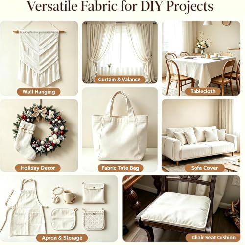 Erosebridal Cute Cow Print Fabric By the Yard, 1 Yard