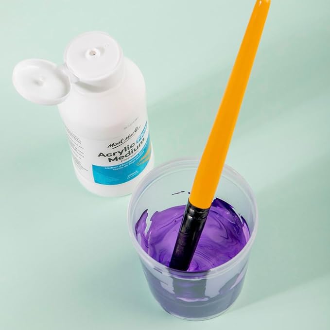 Mont Marte Premium Acrylic Flow Medium 8.45oz - Image 2