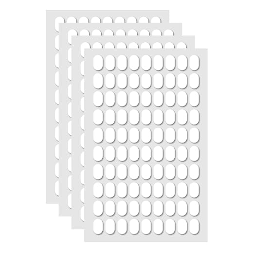 360 Pcs Double Sided Sticky Dot, Sticky Tack Poster Stickers Round Clear by Unknown
