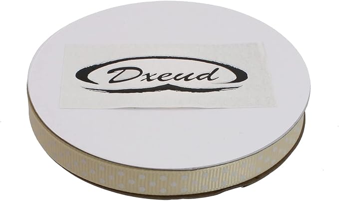 Polka Dot Grosgrain Ribbon 25 Yard Each Roll 100% Polyester - Image 3