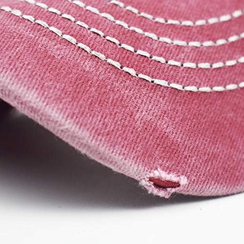 Distressed Ponytail Hat for Women American-Flag Pony Tail Caps High Bun