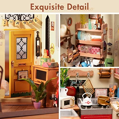 Rolife DIY Miniature House Kits for Adults -Cozy Kitchen (Advanced Level)