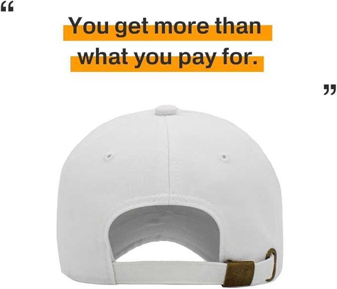 KBETHOS Classic Unisex Cotton Adjustable Low Crown Baseball Cap – Plain Dad Hat