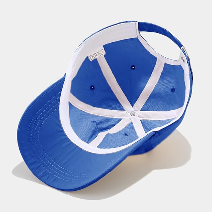 Malaxlx Waterproof Baseball Cap for Men Women Breathable UPF50+ Sport Outdoor Caps Quick Dry Adjustable Rain Hat