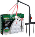 Golf Swing Trainer Aid Golf Practice Swing & Hitting Training Aid - Golf Accessories Pure Path Golf Swing Trainer Durable Black