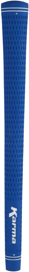 Karma Velour Golf Grips for Men, Women, Juniors | Undersize, Standard, Midsize, Oversize, & Jumbo | 6 Colors | Choose Single, 9, 13 Pack or Golf Club Grip Kit
